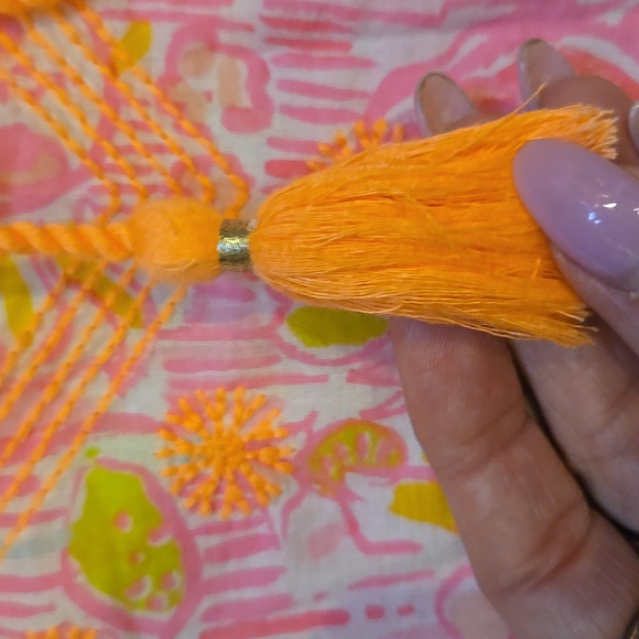 Lilly Pulitzer Kini in the Keyes Pink Pout Lauren Tank Blouse - Picture 4 of 10